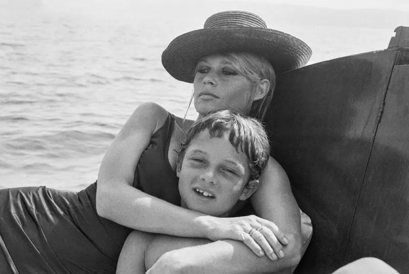 L'actrice Brigitte Bardot et son fils | Photo : Getty Images