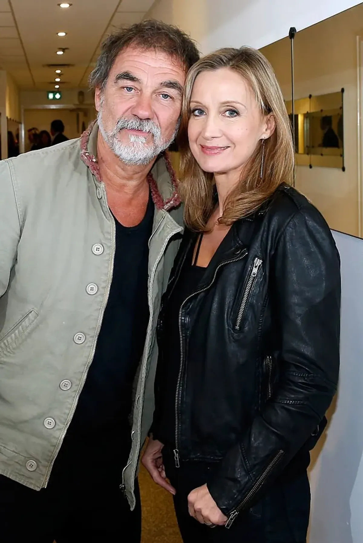 Olivier Marchal et Catherine Marchal. | Photo : Getty Images