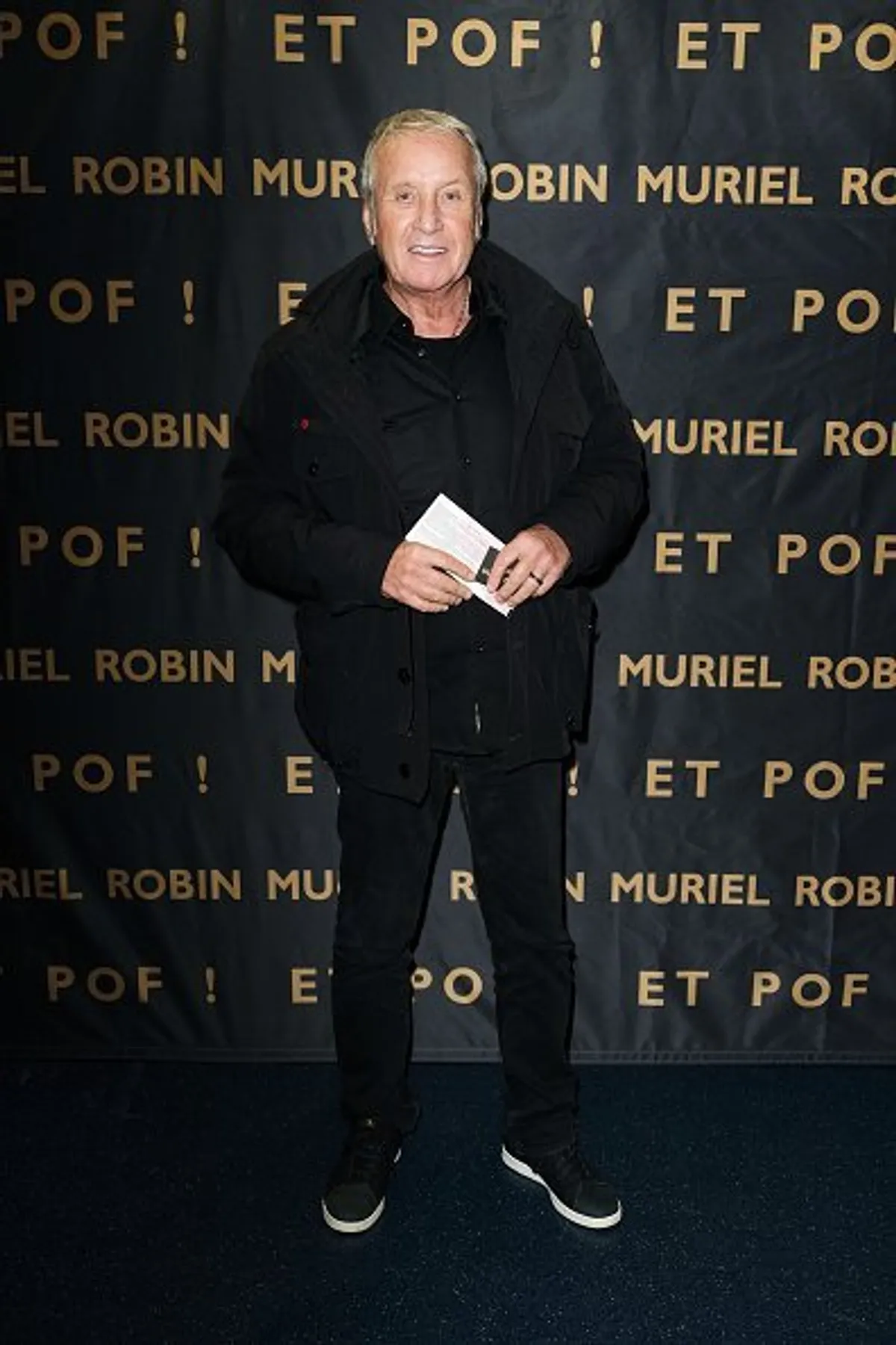Yves Renier assiste à l'exposition "Et Pof" Muriel Robin One Woman Show au Palais des Sports le 03 octobre 2019 à Paris, France | Photo : Getty Images
