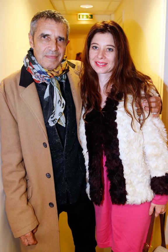 Le chanteur Julien Clerc et sa compagne Hélène. l Source : Getty Images
