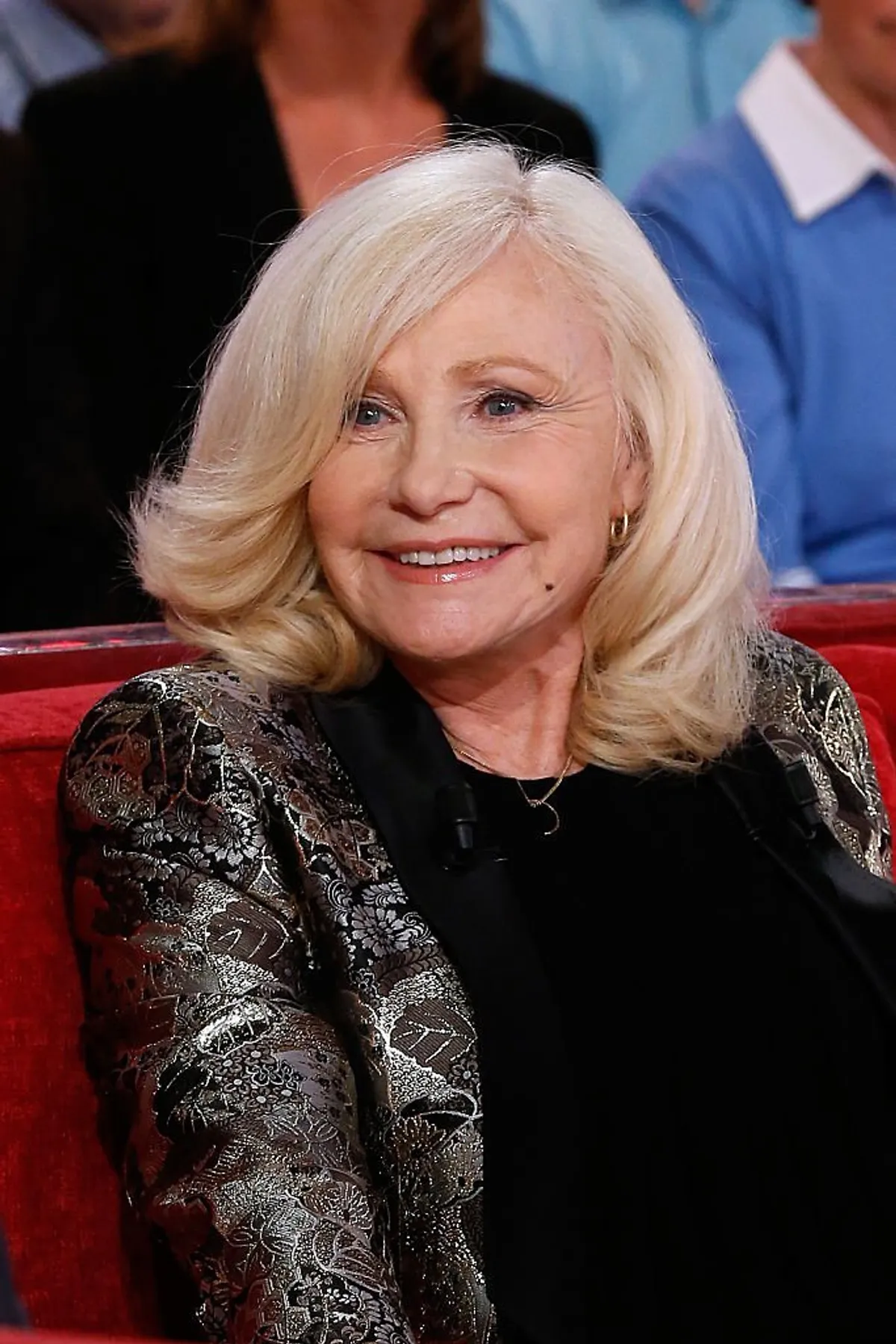 Michele Torr fête ses 50 ans de carrière, présente son futur concert au Palais des Congrès en janvier 2016. | Photo : Getty Images