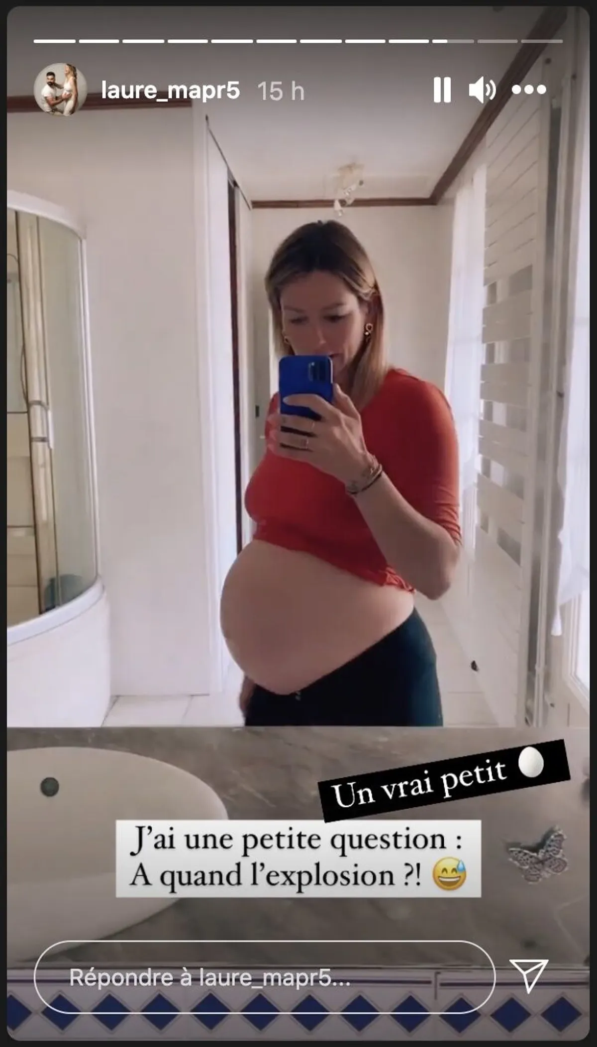 Storie. | Photo : instagram/laure_mapr5