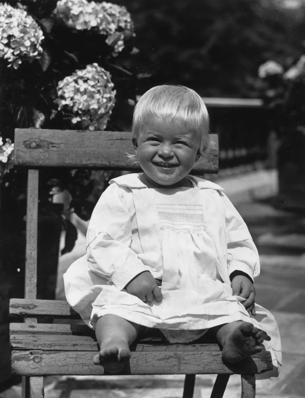 Le prince Philip de Grèce, futur duc d'Édimbourg, en bas âge, juillet 1922. | Photo : Getty Images