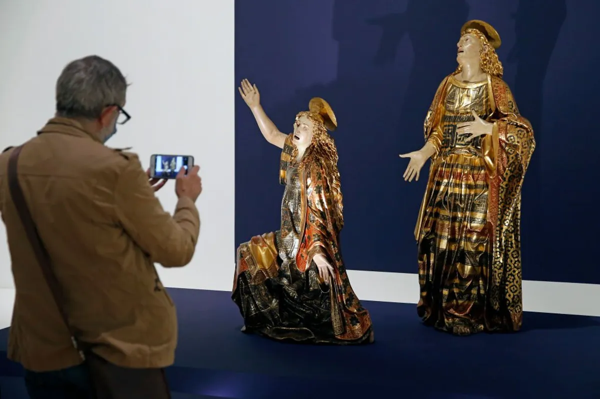 Des expositions du Musée du Louvre. I photo : Getty Images