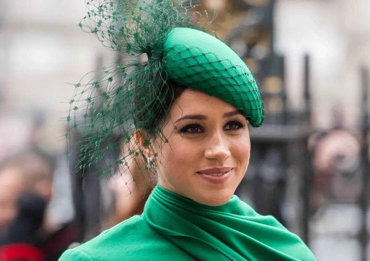 La duchesse de Sussex, Meghan Markle, étonne dans un ensemble vert émeraude | Photo : Getty Images