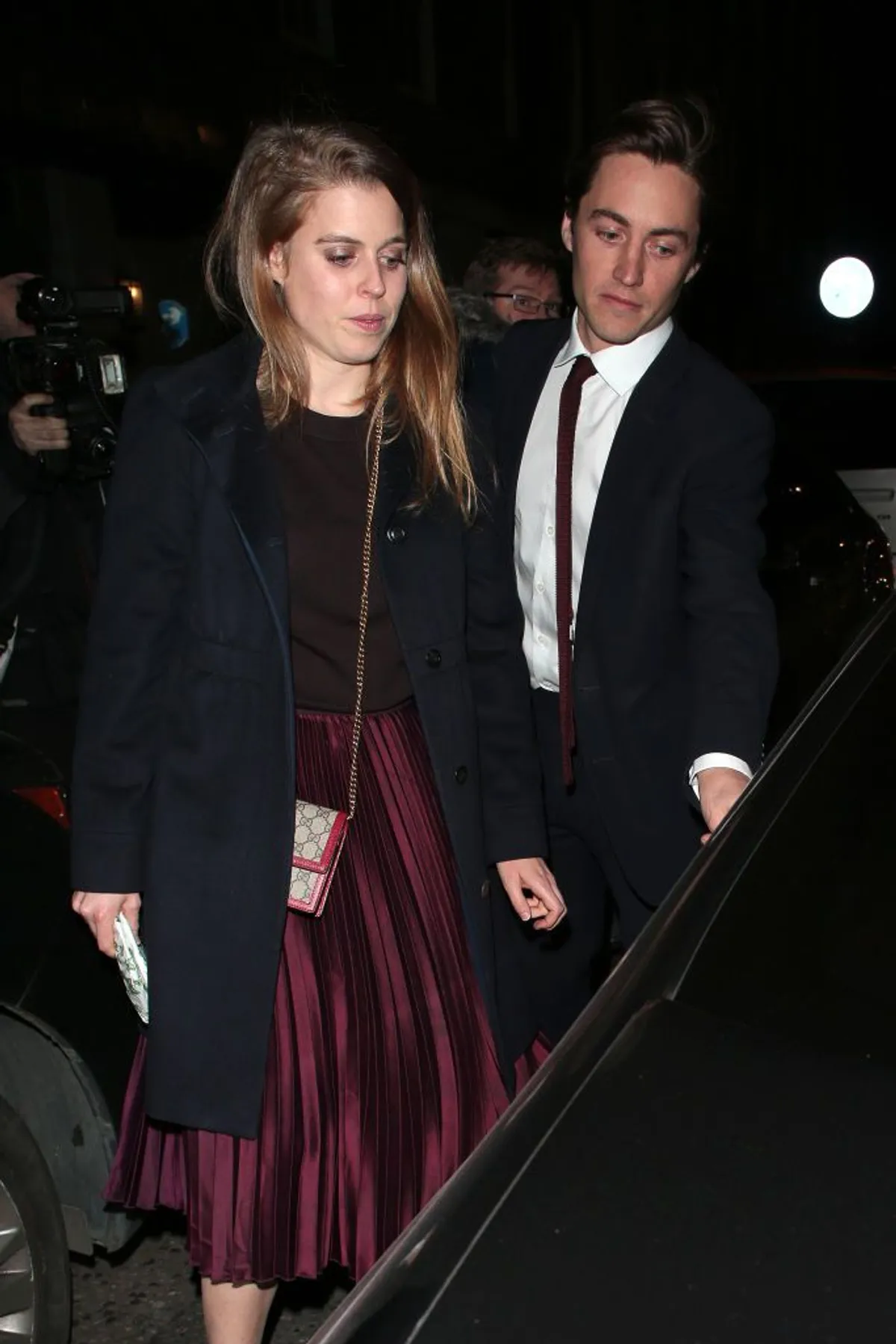 La princesse Beatrice d'York et Edoardo Mapelli Mozzi à Londres, en Angleterre. | Photo : Getty Images