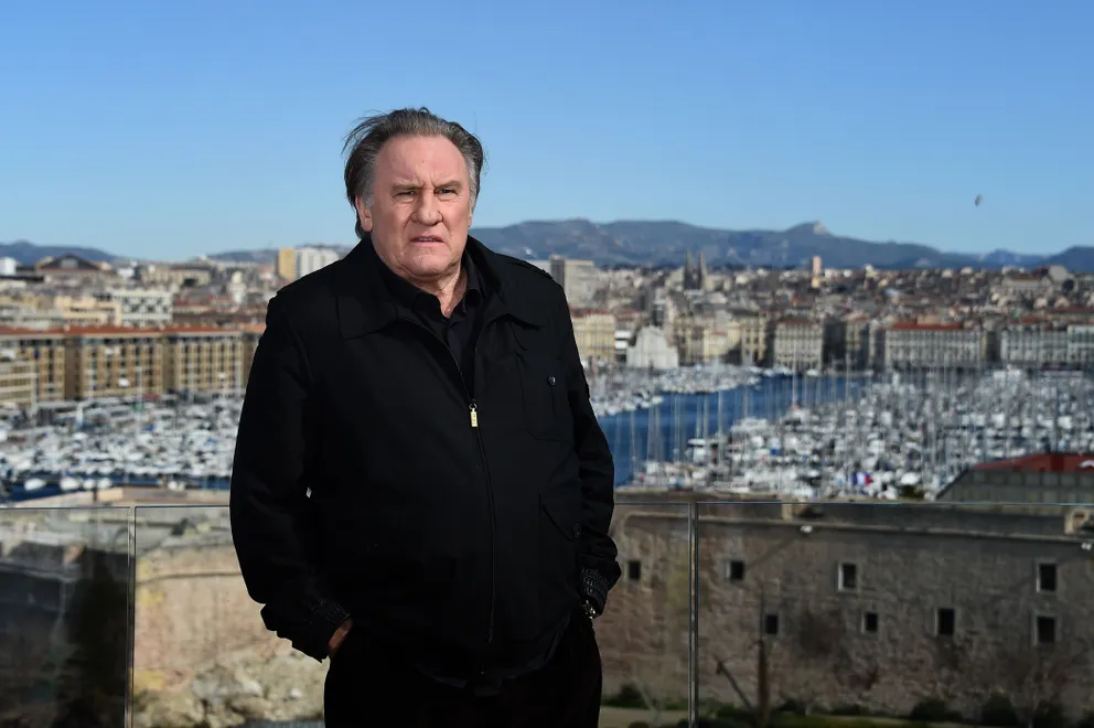 Gérard Depardieu à Marseille en 2018. l Source : Getty Images