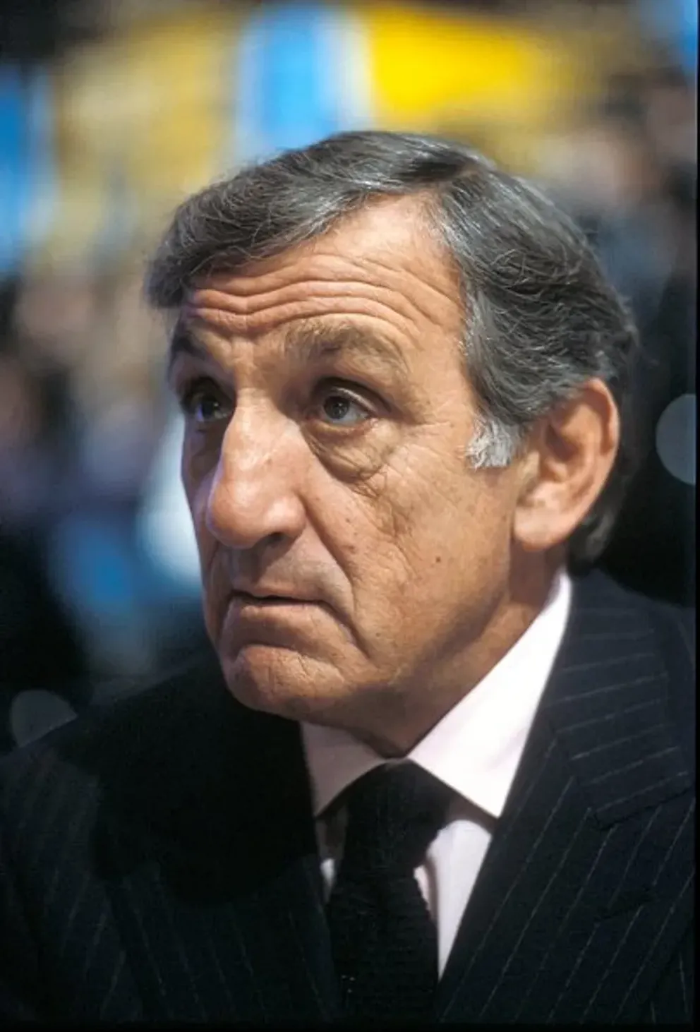 L'acteur Lino Ventura à Milan, en 1986.| Photo : Getty Images