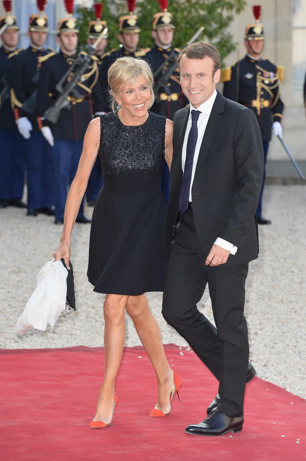 Brigitte Macron et Emamnuel Macron | Photo : Getty Images