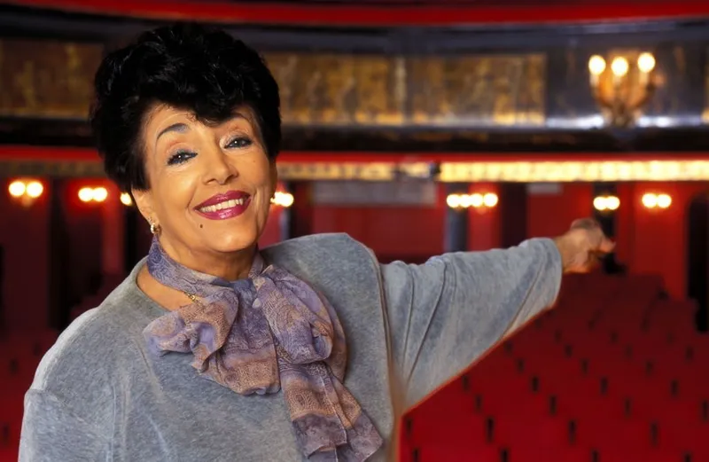 La comédienne Micheline Dax le 6 janvier 1995. l Source : Getty Images
