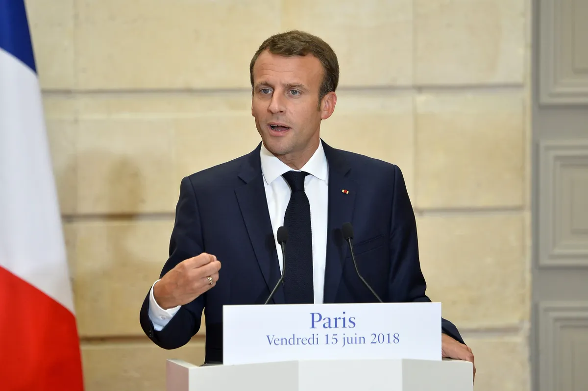 Le président français Emmanuel Macron. | Photo : Getty Images