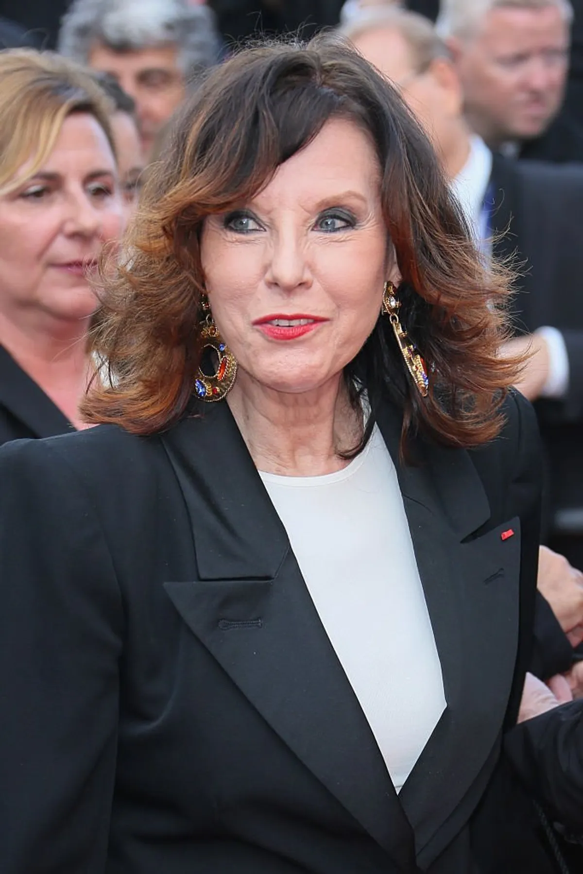 Denise Fabre assiste à la projection de "Cafe Society" lors du gala d'ouverture du 69ème Festival de Cannes au Palais des Festivals le 11 mai 2016 à Cannes, France. | Photo : Getty Images