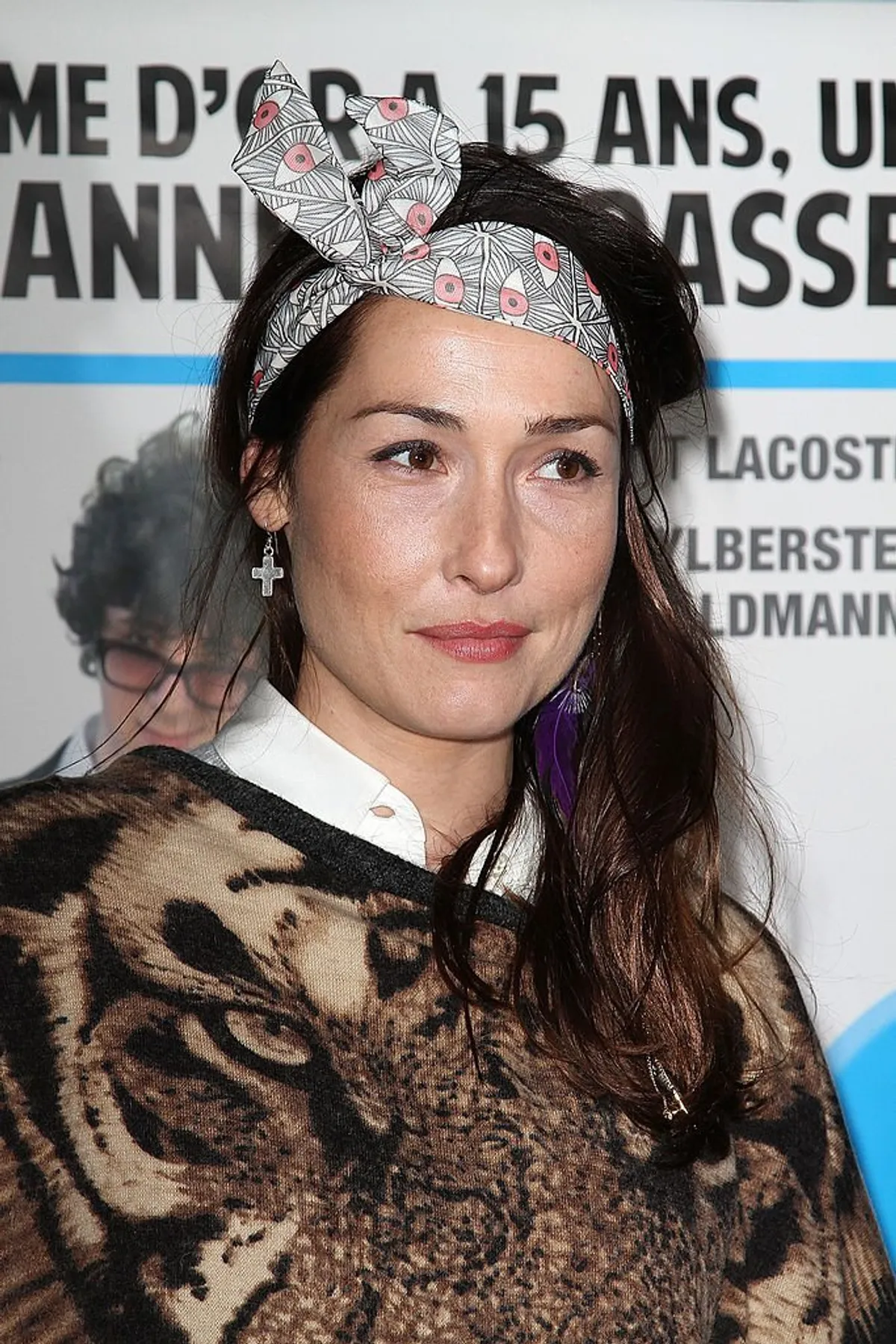 L'actrice AnneLise Hesme assiste à la première de Paris 'JC Comme Jesus-Christ' | Source : Getty Images