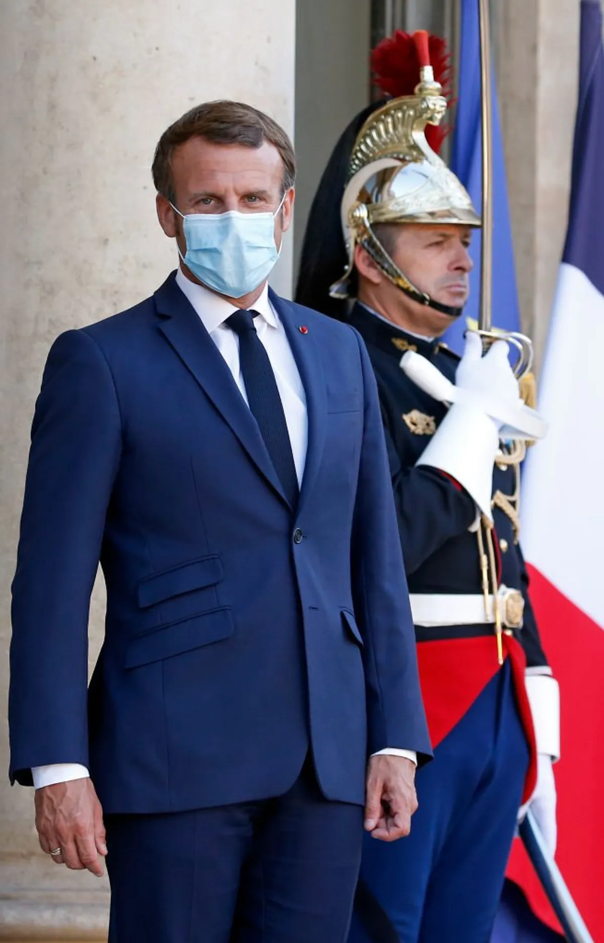 Le président Emmanuel Macron | source : Getty Images