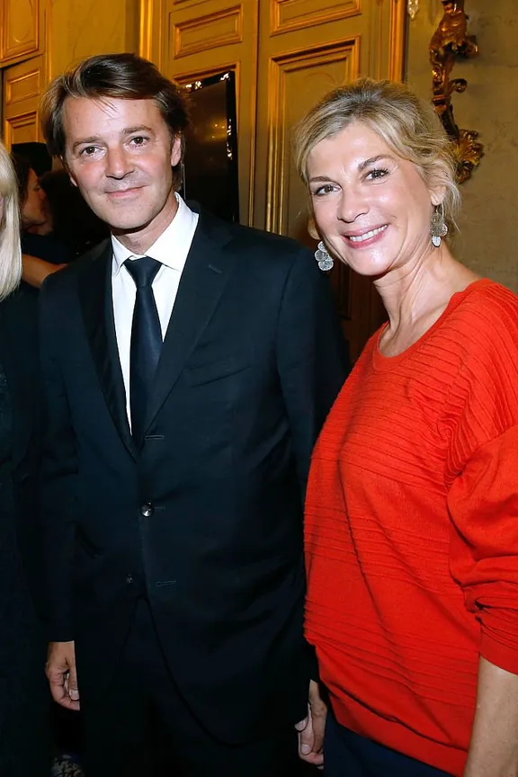 François Baroin et Michèle Laroque. | Photo : Getty Images